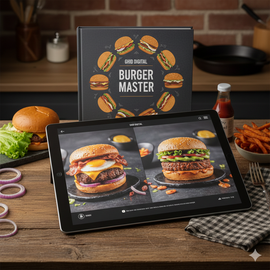 Ebook- Burgher Master - 10 retete de burgari spectaculoase!